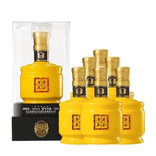 【酒厂直供】 52度丰谷酒王黄金浓香型白酒送礼500ml*6瓶整箱装