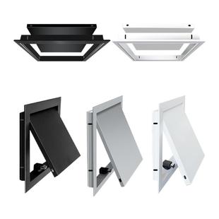 按开式铝合金墙体管道检修口孔外开式墙面门盖板110下水管75装饰