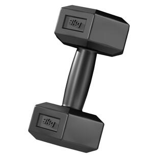 特步哑铃健身男士家用六角5kg一对杠铃运动10公斤器材青少年女士