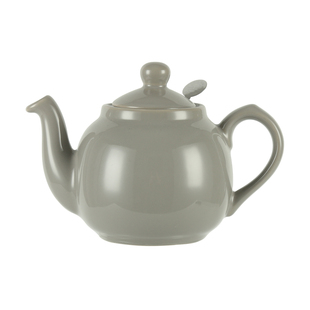 LondonPottery田园伦敦灰英式陶瓷茶壶花茶壶泡茶壶带茶漏下午茶