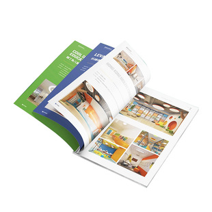 画册宣传册公司定制设计小册子打印彩页三折页企业员工产品说明书图册书籍展会样本合同杂志册宣传页广东广州
