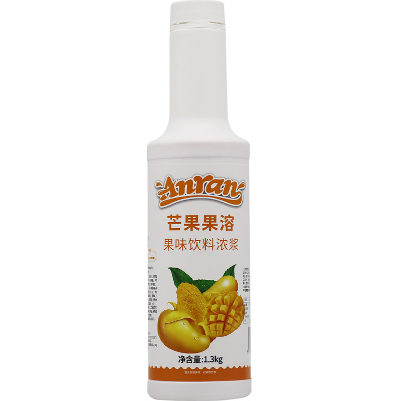 安然芒果草莓金桔青梅浓缩西柚