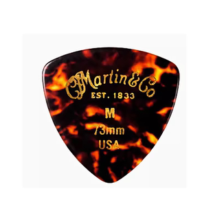 美产Martin马丁 电木民谣吉他 拨片赛璐珞标准圆三角速弹扫弦弹片