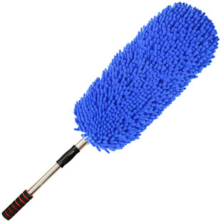 洗车拖把神器伸缩雪尼尔软毛刷子长柄杆擦车专用汽车用品刷车工具