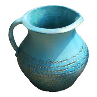 中式复古花瓶水养花器土陶罐粗陶清仓摆件创意客厅插花干花盆简约