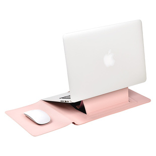 新款笔记本电脑支架内胆包无磁适用于华为matebook 苹果macbook保护套air14寸13联想小新pro16男女15皮套