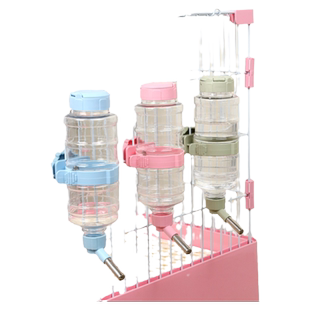 兔子上加水自动饮水器喝水器喂水仓鼠龙猫荷兰猪用滚珠水壶用品瓶