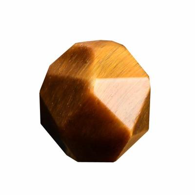 天然黄虎眼石diy散珠弹幕