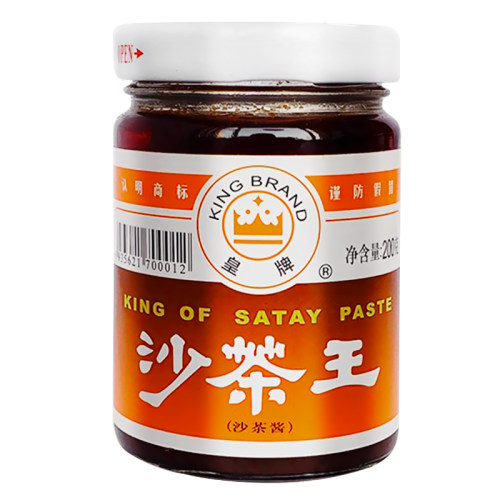 广东潮汕特产皇牌沙茶王沙爹酱牛肉丸拌酱料醺火锅酱纯正香辣酱粿