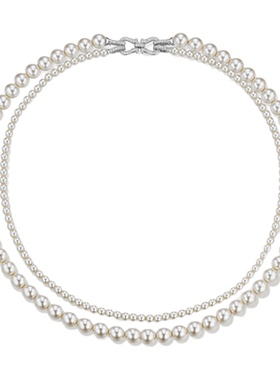 GXIAOXIAO百搭双层锁骨项链