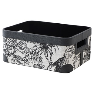 家用零食玩具桌面收纳盒皮质小物件收纳箱收纳储物盒脏衣篓收纳筐