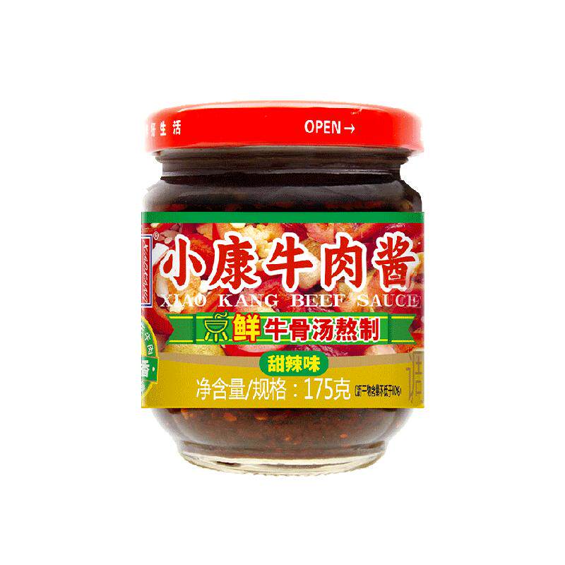 小康牛肉酱甜辣味下饭酱拌面酱拌饭火锅底料正宗徐州特产