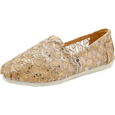 快乐玛丽一脚蹬镂空透气单鞋