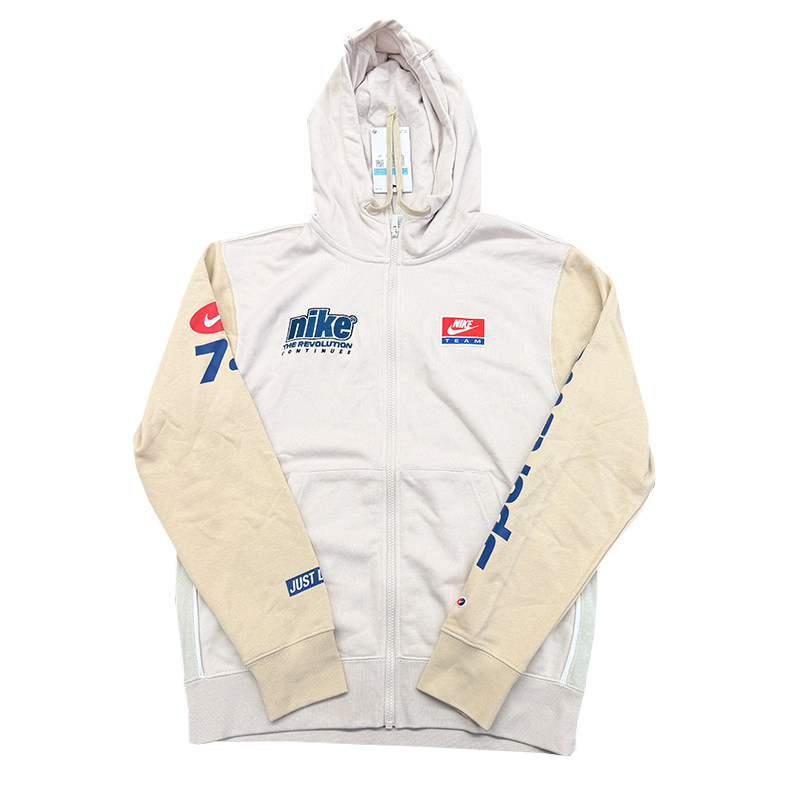 Nike耐克男印花拉链连帽运动外套