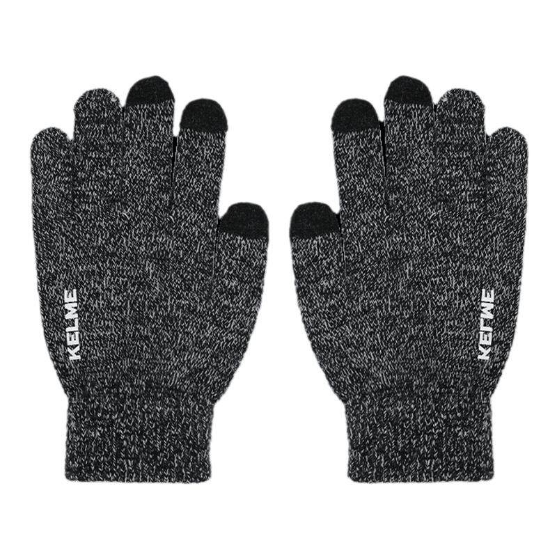 KELME卡尔美加绒保暖针织触手套