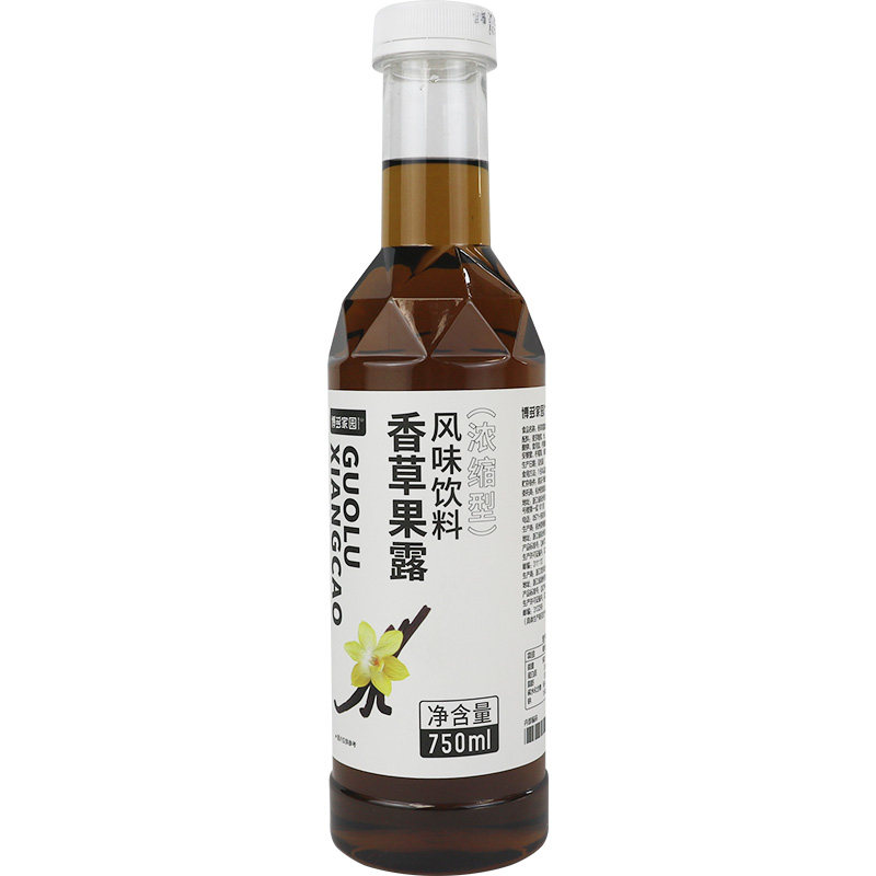 博多家园果露香草味750ml/瓶