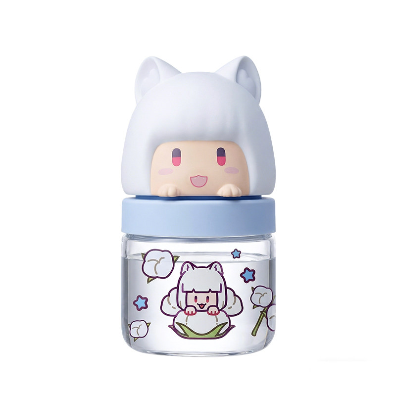 非人哉桌面高硼硅水杯玻璃杯耐热