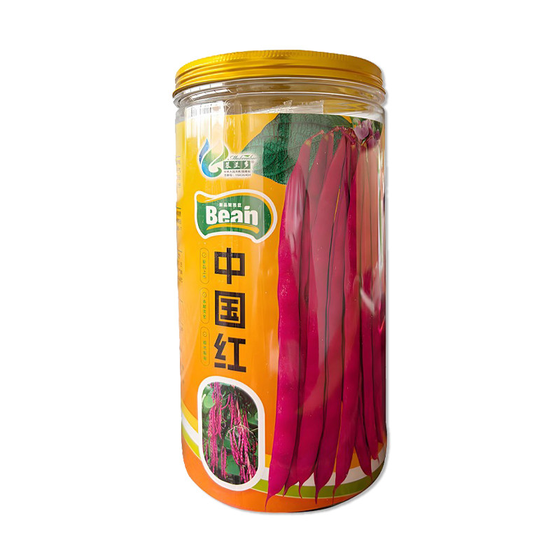 慕兰多中国红豆角种子紫红架豆