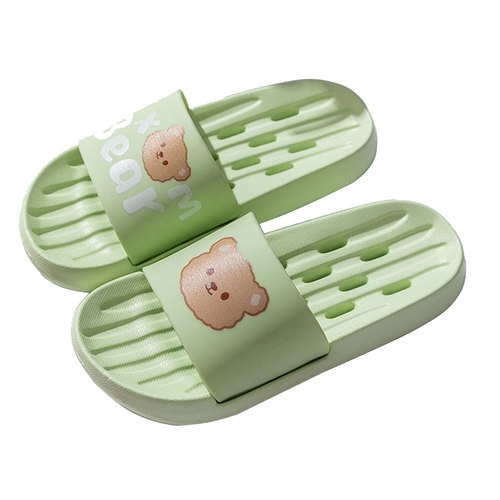 夏季情侣居家鞋家用漏水底家居洗澡EVA凉拖鞋男士拖鞋女款地板鞋
