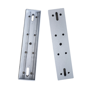 磁力锁铁块I型支架280KG吸板I型免打孔支架磁块底座安装槽i型支架