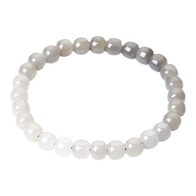 六桂福珠宝烟紫和田玉手串