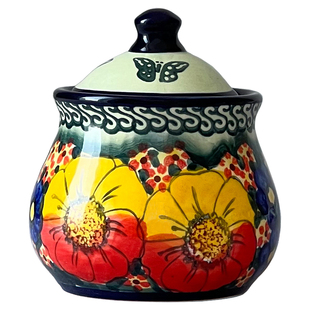 调料瓶罐高颜值家用陶瓷辣椒油罐带盖精致罐复古糖罐厨房盐调味罐