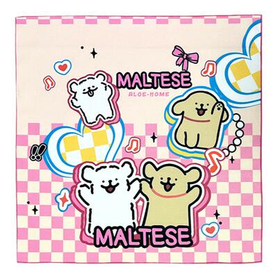 ALOE-HOME线条小狗电脑相机百贴布平板镜头收纳百折布化妆品收纳