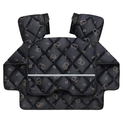 电动车挡风被四季通用双面防水