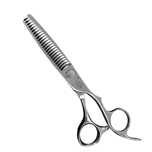 刀磨剪刀行美发剪火蓝男士牙剪发型师剪刀去量25%用HLD624C理发剪