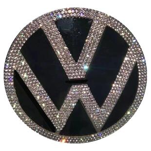 大众方向盘标贴亮片22款凌渡L威然id3途观X揽境ID4装饰cc方向盘钻