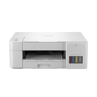 兄弟打印机家用彩色喷墨小型无线连接小白盒墨仓式学生办公彩印照片打印多功能复印扫描一体机 T226