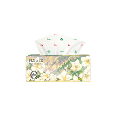 云垚山茶花香30包6层加厚擦手纸