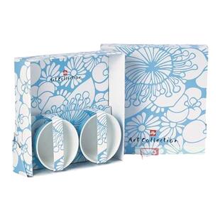 意利illy杯2007年系列林明弘MichaelLin迈克林釉蓝彩瓷碗正版现货