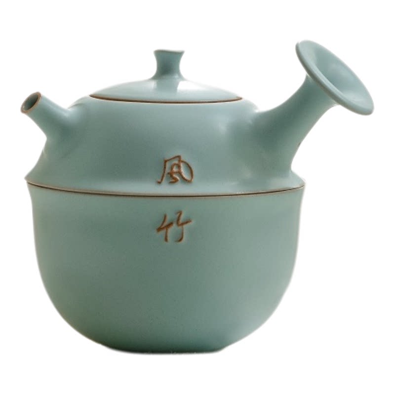 万仟堂便携式旅行茶具易泡壶茶杯