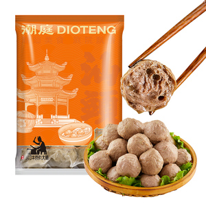 潮庭潮汕正宗牛肉丸牛筋丸