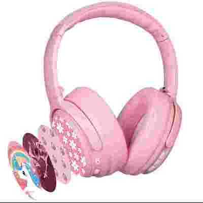 儿童主动降噪头戴式无线蓝牙耳机