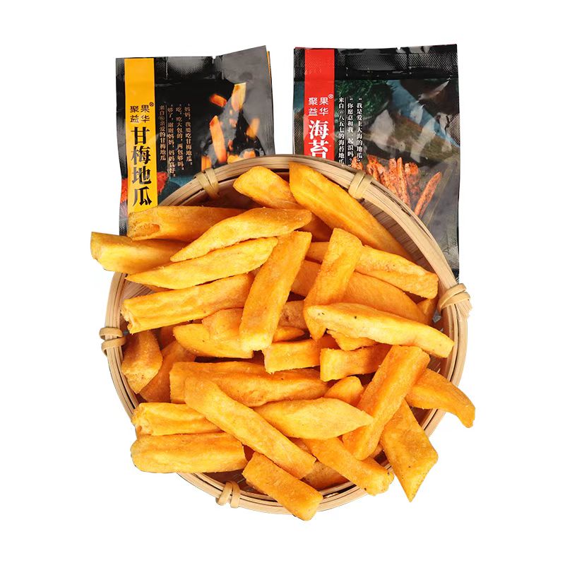海苔脆片聚果益华地瓜条