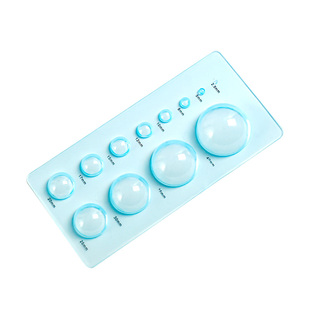 diy手工制作工具超轻树脂黏土软陶泥按等比例取量器球形半圆模具