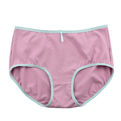 爱莎弹力莱卡棉简约风包臀平角裤