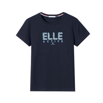elleactive夏t恤女字母短袖