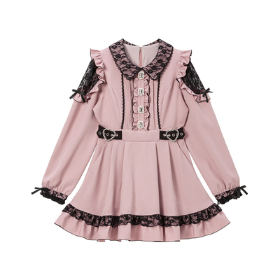 梦展望闪耀华丽蕾丝连衣裙