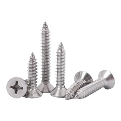 304十字沉头自攻螺丝GB846