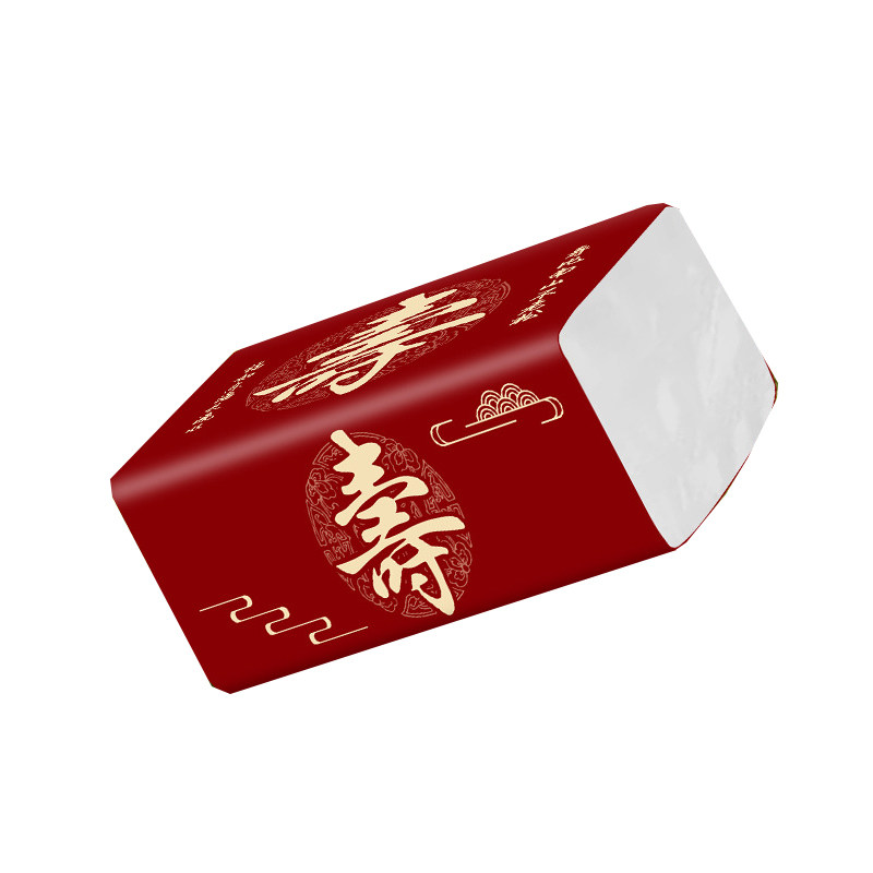 原木浆过寿祝寿宴专用抽纸巾60抽