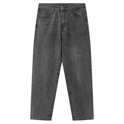 商场同款流石男装重水洗牛仔长裤