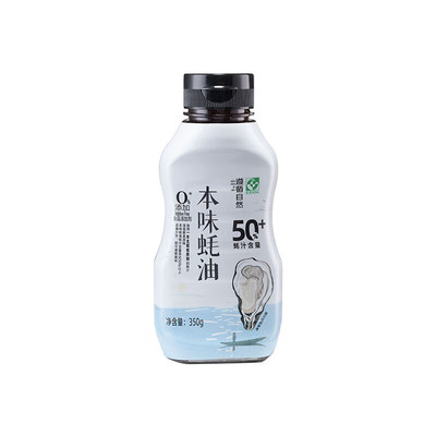 欣和遵循自然本味蚝油350g/瓶