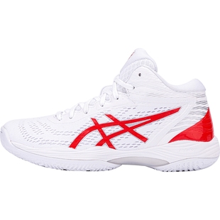 ASICS亚瑟士篮球鞋男鞋秋季GELBURST28缓冲球鞋中帮实战运动鞋男