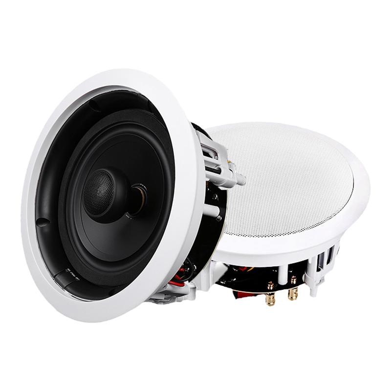 Hivi/惠威 VX6-C定阻同轴高保真吸顶喇叭音响套装天花吊顶音箱