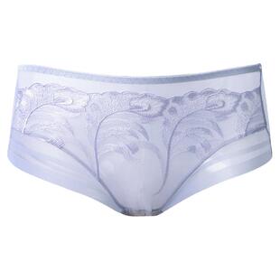 【商场同款】歌瑞森从容本命年红色内裤女刺绣网纱中腰莫代尔透气