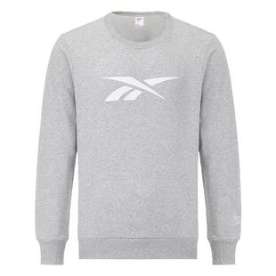 Reebok锐步 经典运动休闲舒适百搭长袖圆领卫衣 断码清仓HA7168