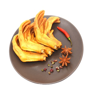 香铭鲜泡鸭掌福建龙岩下洋泡鸭爪特产土楼鸭爪香辣卤味休闲小零食